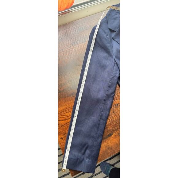*Never Worn* Quince Navy Blue 100% Linen Blazer Women's Small (Highly Rated) - Picture 7 of 10
